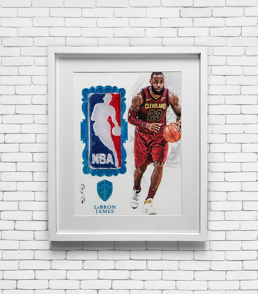 2017 Panini Flawless Lebron James #3 Logoman - Cleveland Cavaliers