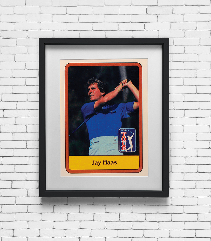 1981 Donruss Jay Haas #35 - PGA Tour