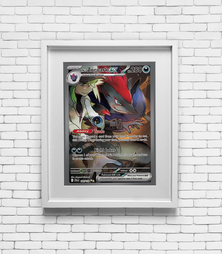 2025 Pokemon Zoroark EX - Journey Together Print