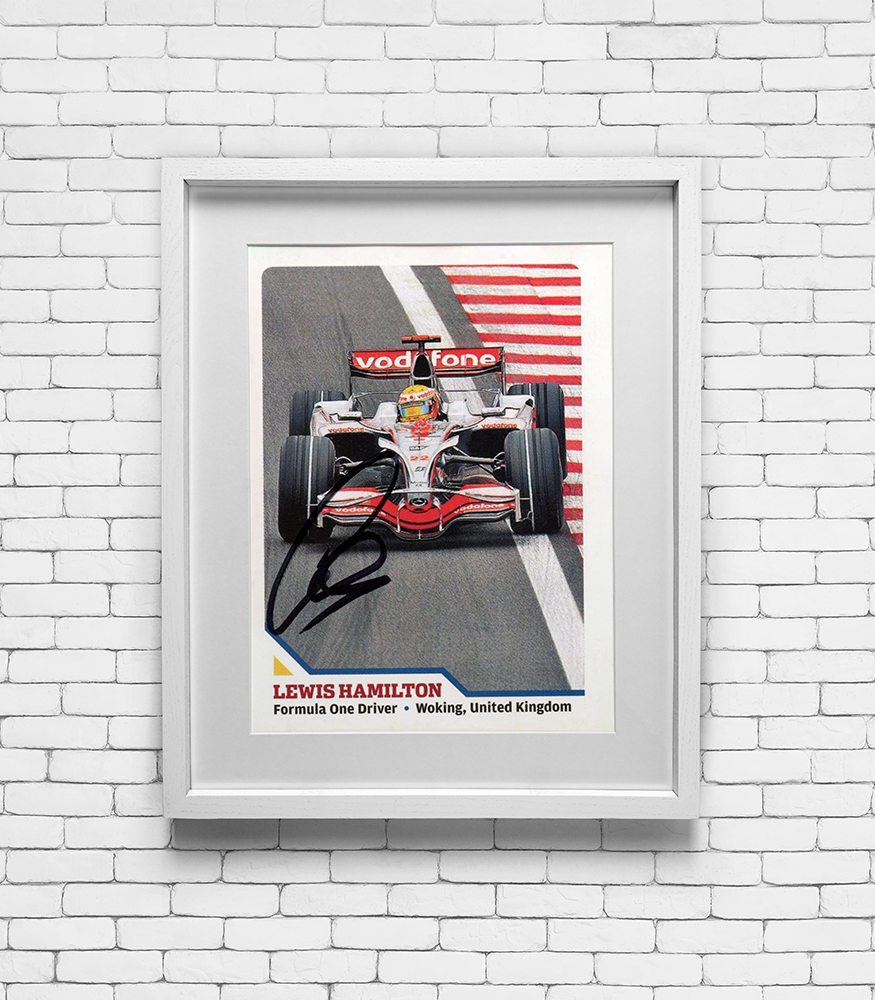 2009 Sports Illustrated for Kids Lewis Hamilton #360 Card Print