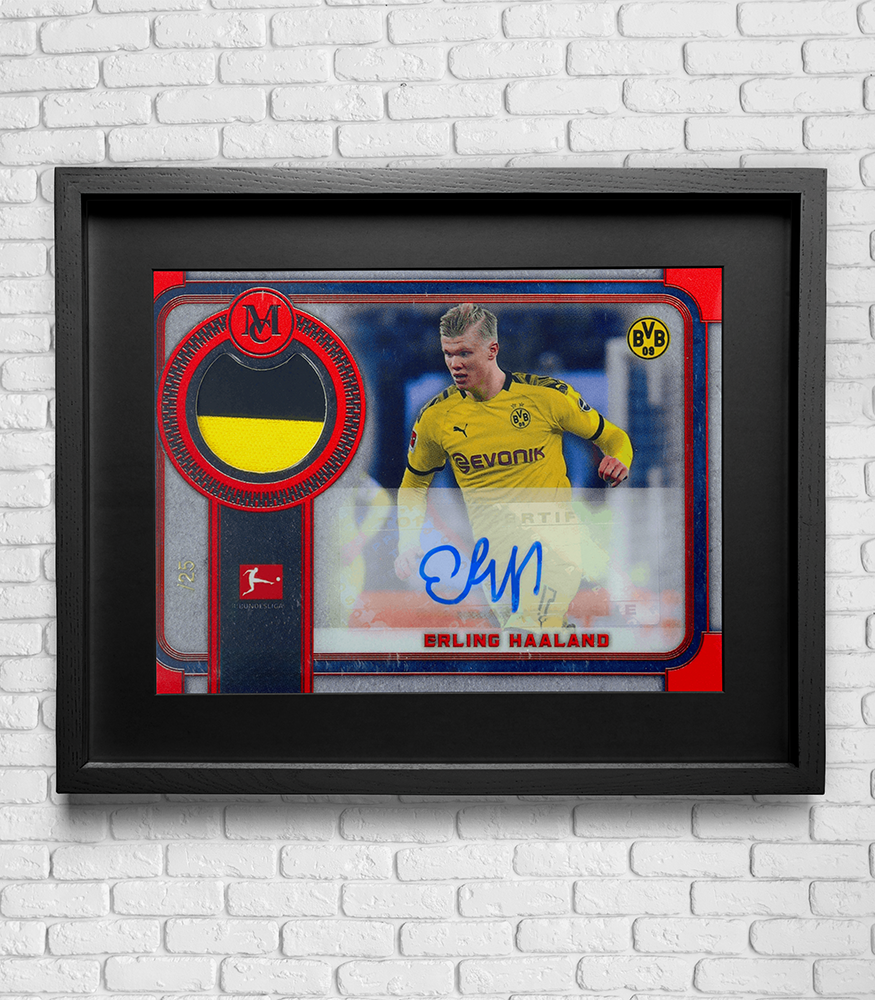 2019 Topps Museum Collection Mareh Erling Haaland Card Print