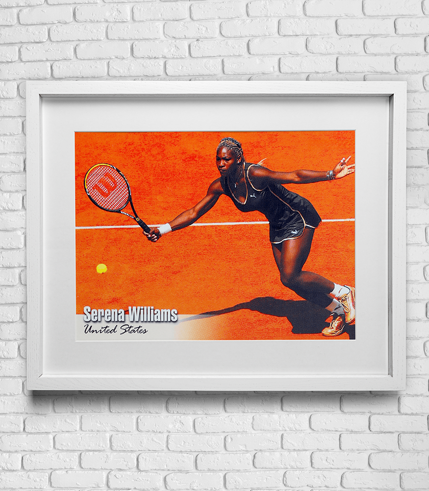 2003 Netpro Serena Williams #1 Card Print